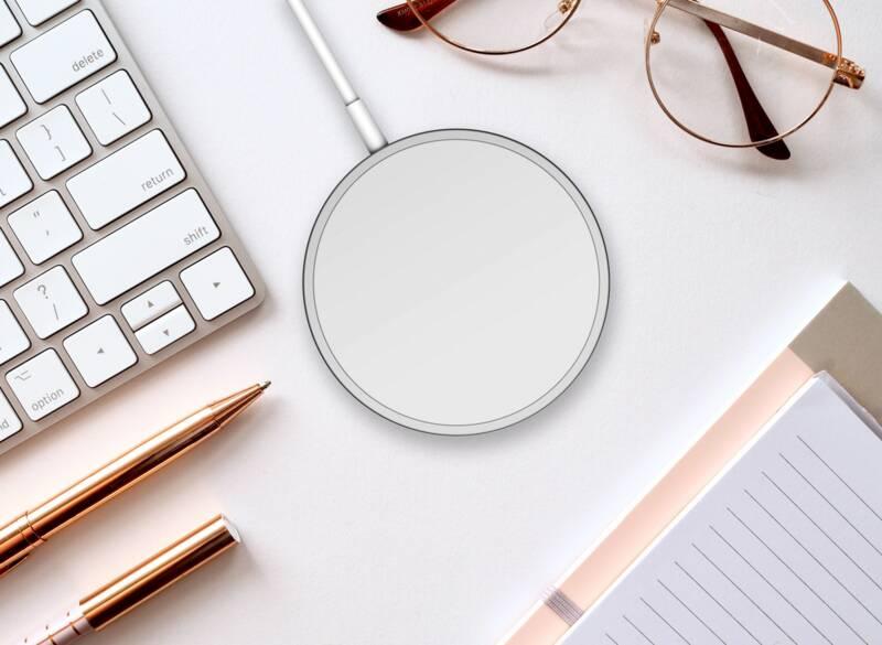 Bezdrátová nabíječka CubeNest Magnetic Wireless S100 modrá