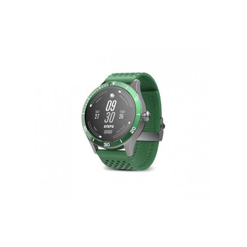 Chytré hodinky Forever Icon v2 AW-110 zelené
