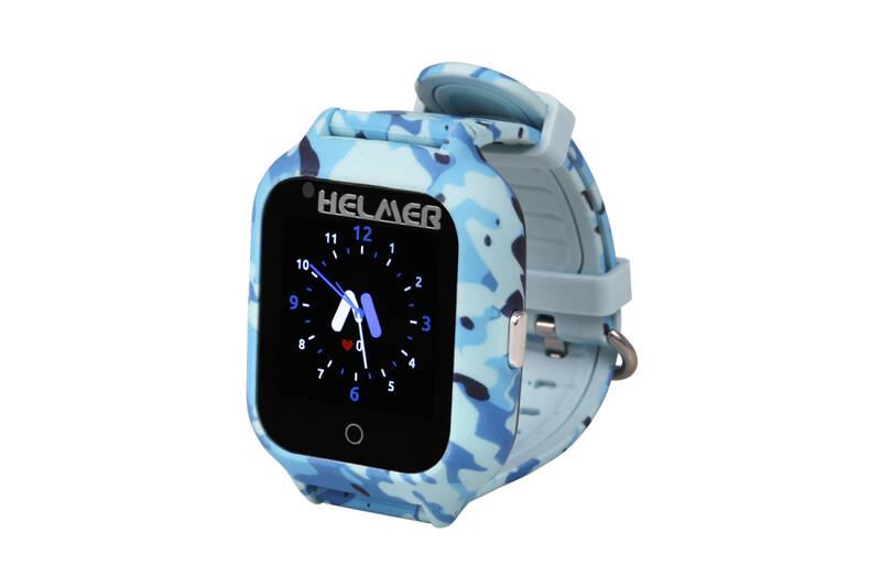 Chytré hodinky Helmer LK 710 dětské s GPS lokátorem modré, Chytré, hodinky, Helmer, LK, 710, dětské, s, GPS, lokátorem, modré