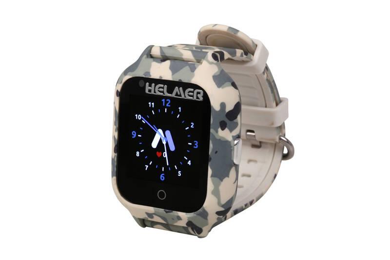 Chytré hodinky Helmer LK 710 dětské s GPS lokátorem šedé, Chytré, hodinky, Helmer, LK, 710, dětské, s, GPS, lokátorem, šedé