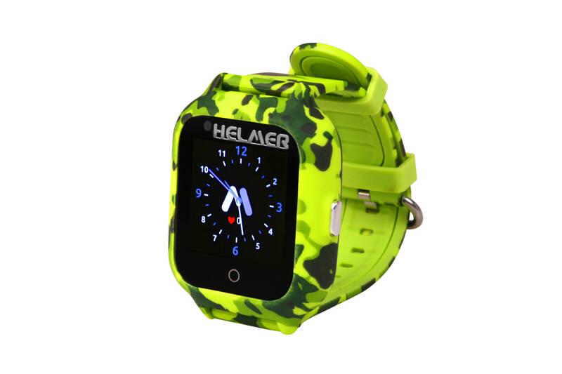 Chytré hodinky Helmer LK 710 dětské s GPS lokátorem zelené, Chytré, hodinky, Helmer, LK, 710, dětské, s, GPS, lokátorem, zelené