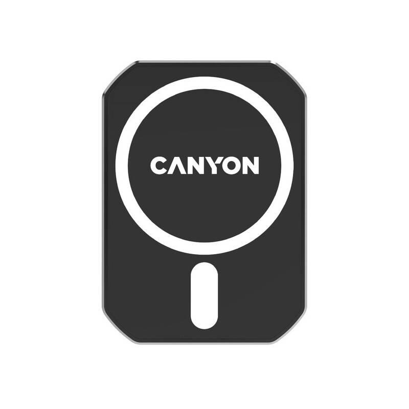Držák na mobil Canyon MagSafe CM-15 pro iPhone12 13 černý, Držák, na, mobil, Canyon, MagSafe, CM-15, pro, iPhone12, 13, černý