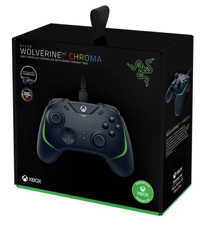 Gamepad Razer Wolverine V2 Chroma pro Xbox černý