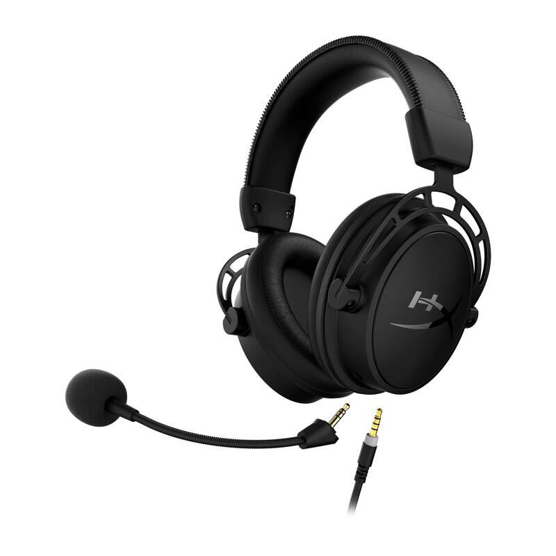 Headset HyperX Cloud Alpha Blackout černý