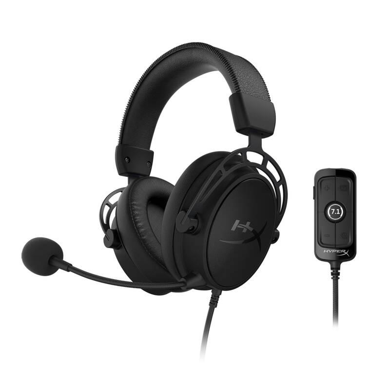 Headset HyperX Cloud Alpha S - Blackout černý