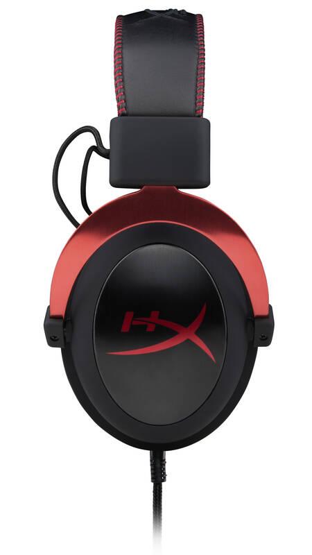 Headset HyperX Cloud II černý červený