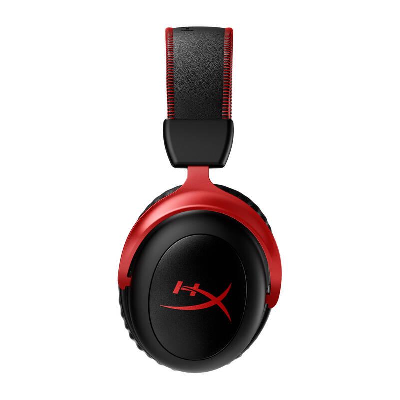 Headset HyperX Cloud II - Wireless černý červený