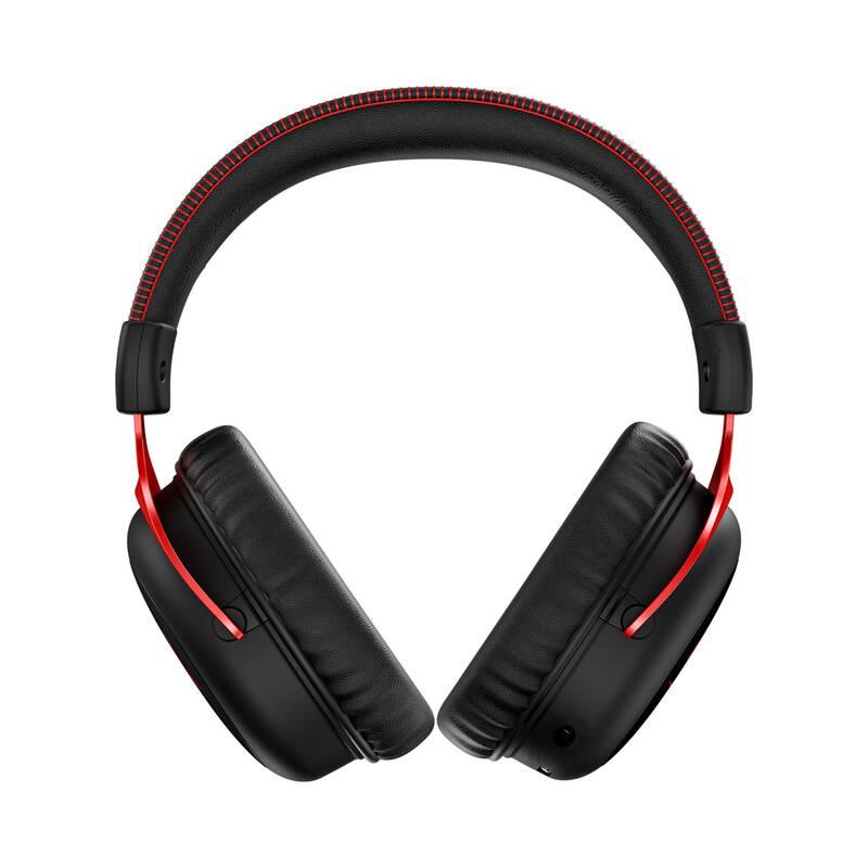 Headset HyperX Cloud II - Wireless černý červený, Headset, HyperX, Cloud, II, Wireless, černý, červený