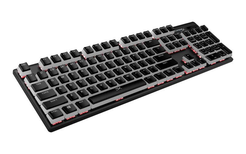 Herní klávesy HyperX Pudding Keycaps Full Key Set, PBT, US černé