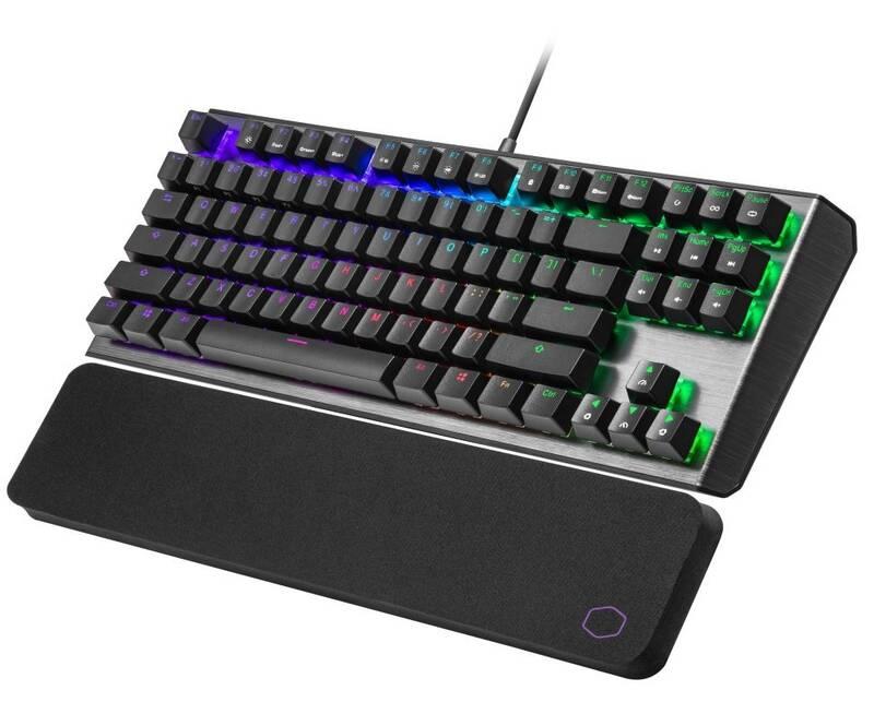 Klávesnice Cooler Master CK530 V2, BROWN Switch, US layout černá