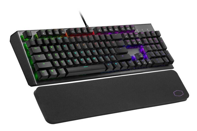 Klávesnice Cooler Master CK550 V2, BROWN Switch, US layout černá