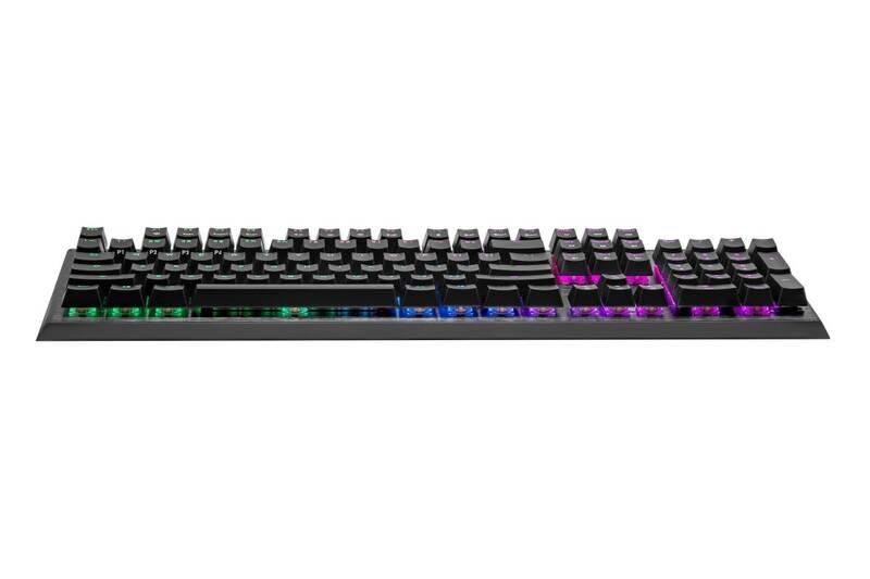 Klávesnice Cooler Master CK550 V2, BROWN Switch, US layout černá