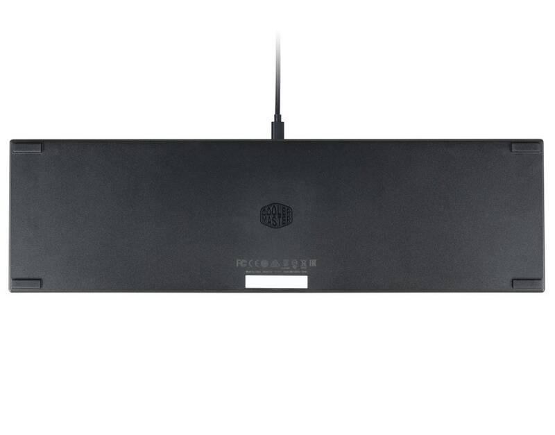 Klávesnice Cooler Master SK650, RED Switch, US layout černá