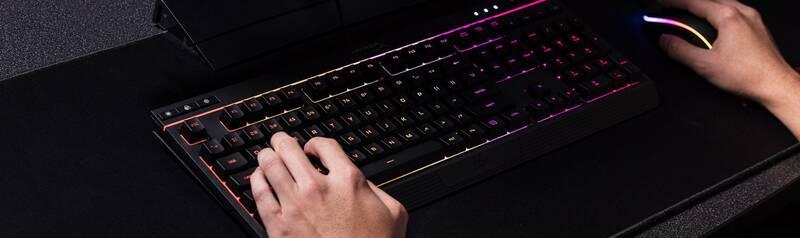 Klávesnice HyperX Alloy Core RGB, US černá