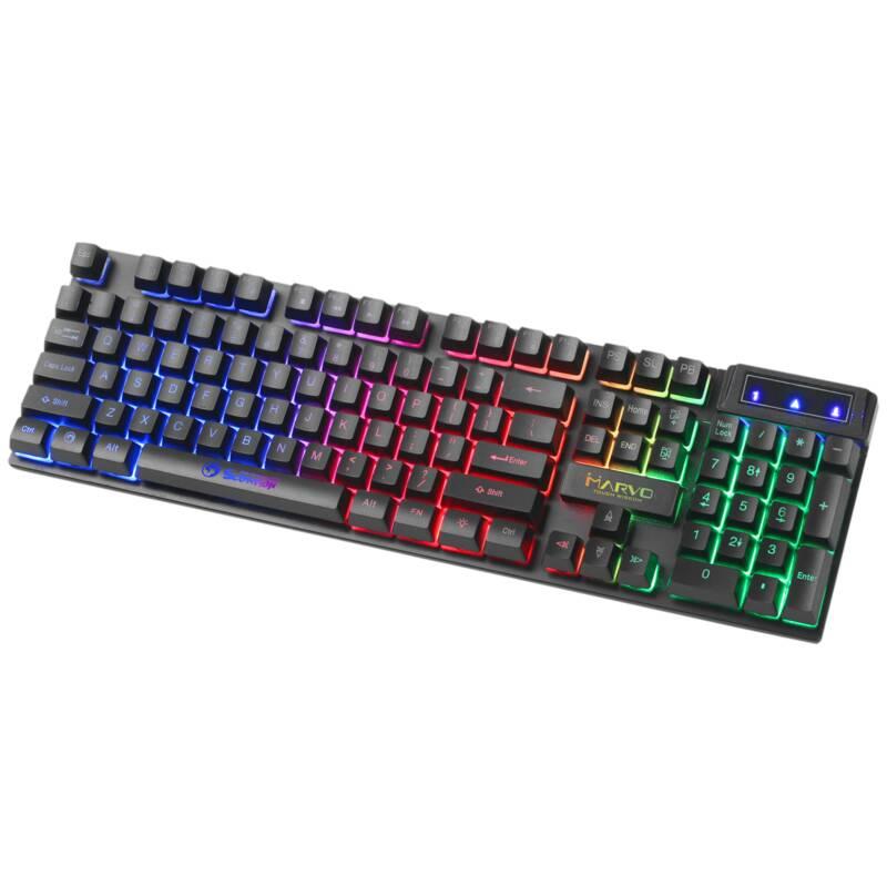 Klávesnice Marvo K605, CZ SK černá