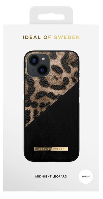 Kryt na mobil iDeal Of Sweden Atelier na Apple iPhone 13 - Midnight Leopard