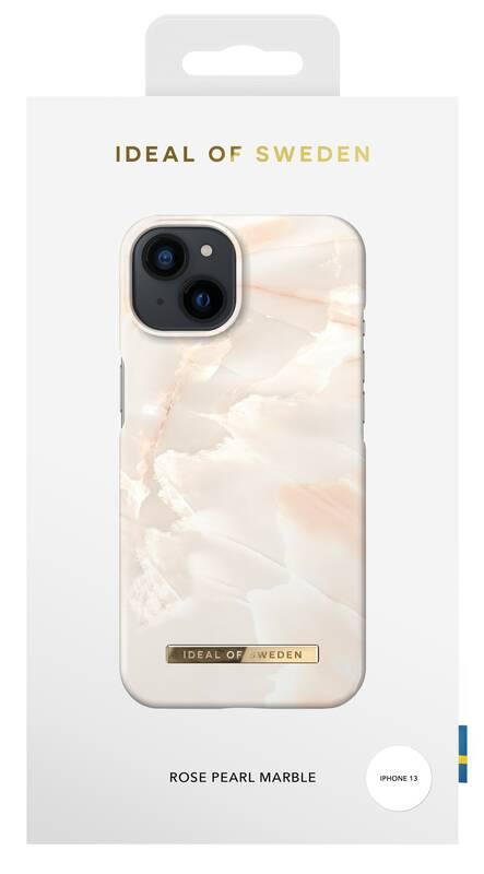 Kryt na mobil iDeal Of Sweden Fashion na Apple iPhone 13 - Rose Pearl Marble
