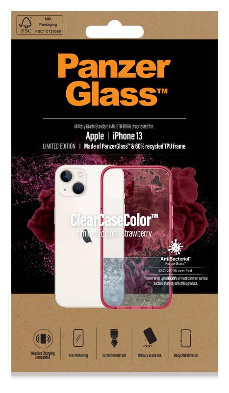 Kryt na mobil PanzerGlass ClearCaseColor na Apple iPhone 13 červený průhledný, Kryt, na, mobil, PanzerGlass, ClearCaseColor, na, Apple, iPhone, 13, červený, průhledný