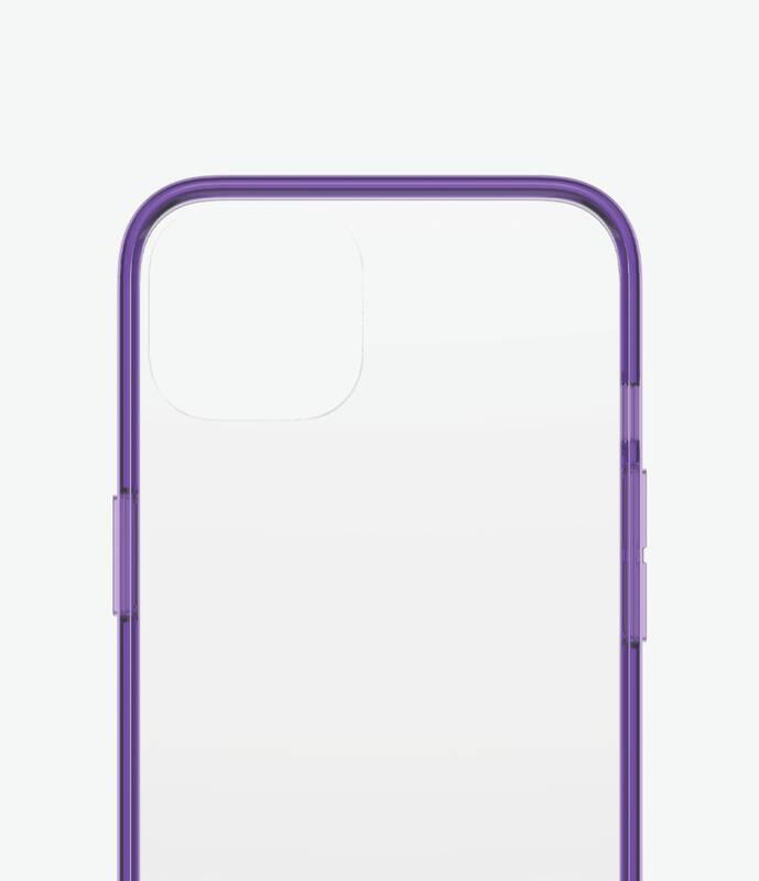 Kryt na mobil PanzerGlass ClearCaseColor na Apple iPhone 13 fialový průhledný