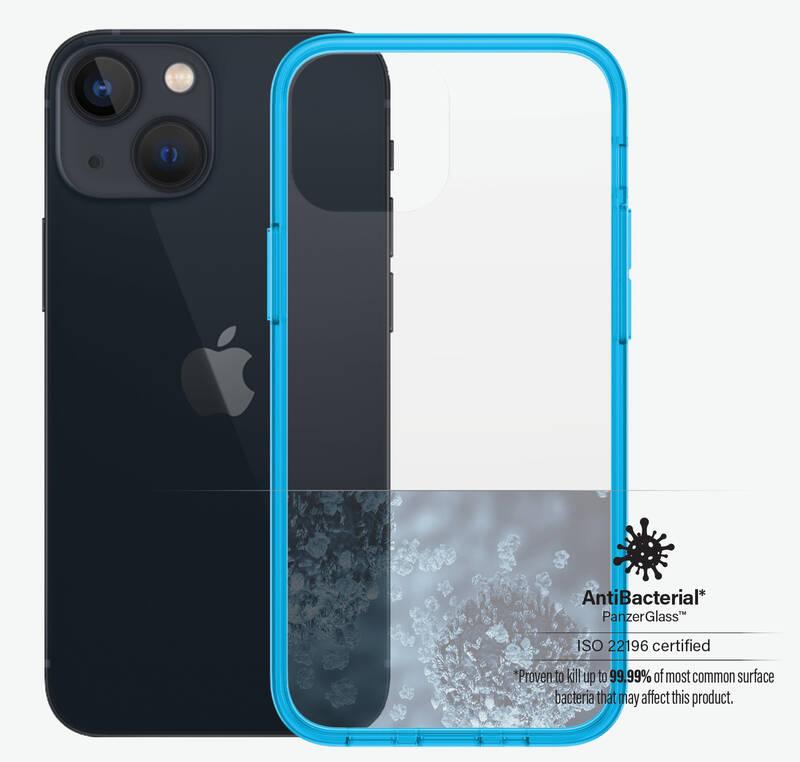 Kryt na mobil PanzerGlass ClearCaseColor na Apple iPhone 13 mini modrý průhledný