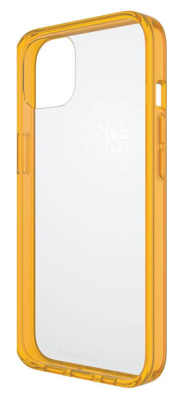 Kryt na mobil PanzerGlass ClearCaseColor na Apple iPhone 13 oranžový průhledný