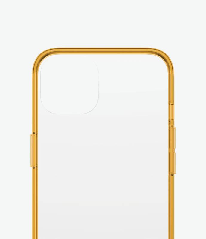 Kryt na mobil PanzerGlass ClearCaseColor na Apple iPhone 13 oranžový průhledný