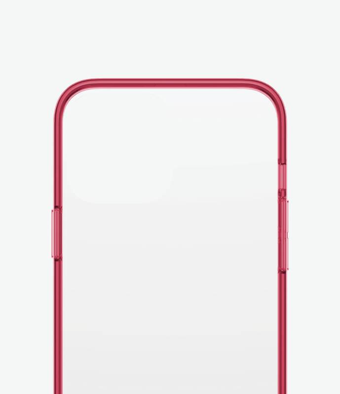 Kryt na mobil PanzerGlass ClearCaseColor na Apple iPhone 13 Pro Max červený průhledný