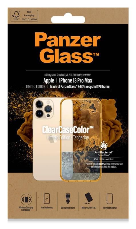 Kryt na mobil PanzerGlass ClearCaseColor na Apple iPhone 13 Pro Max oranžový průhledný, Kryt, na, mobil, PanzerGlass, ClearCaseColor, na, Apple, iPhone, 13, Pro, Max, oranžový, průhledný