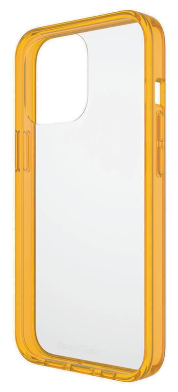 Kryt na mobil PanzerGlass ClearCaseColor na Apple iPhone 13 Pro oranžový průhledný