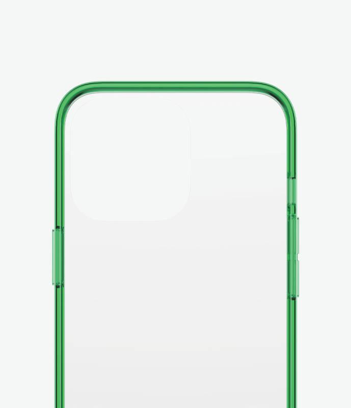 Kryt na mobil PanzerGlass ClearCaseColor na Apple iPhone 13 Pro zelený průhledný