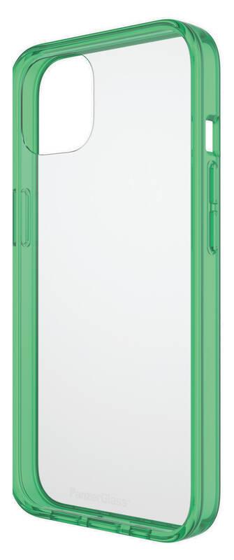 Kryt na mobil PanzerGlass ClearCaseColor na Apple iPhone 13 zelený průhledný