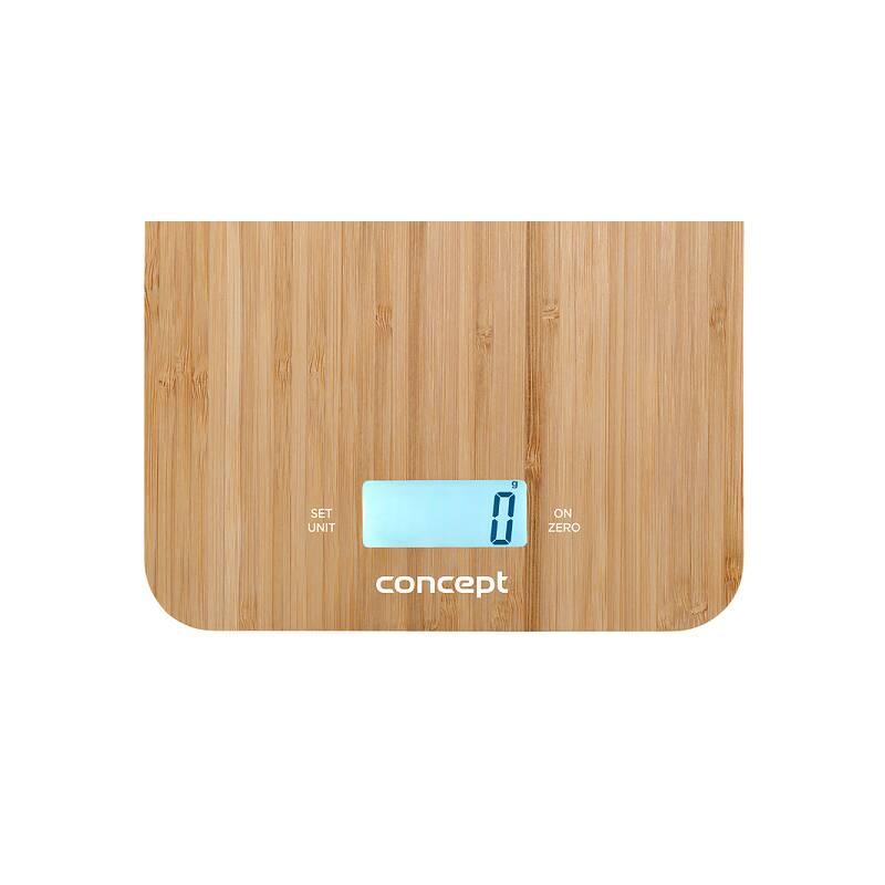 Kuchyňská váha Concept VK5714 BAMBOO, digitální, 15 kg