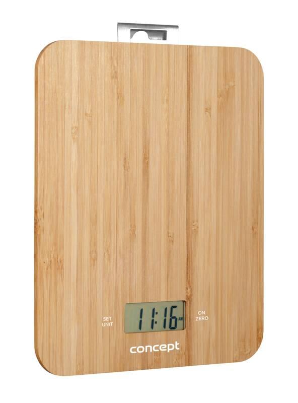 Kuchyňská váha Concept VK5714 BAMBOO, digitální, 15 kg