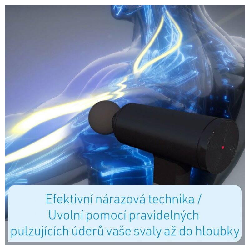 Masážní přístroj MediaShop Kendox Muscle Relief černý