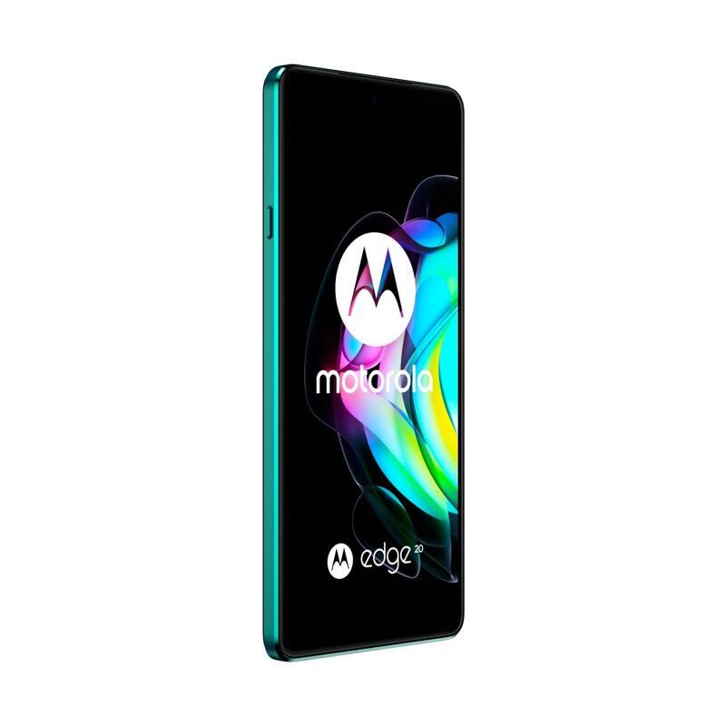Mobilní telefon Motorola Edge 20 5G - Frosted Emerald, Mobilní, telefon, Motorola, Edge, 20, 5G, Frosted, Emerald