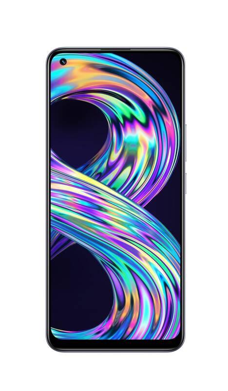 Mobilní telefon realme 8 8 128 GB - Cyber Silver