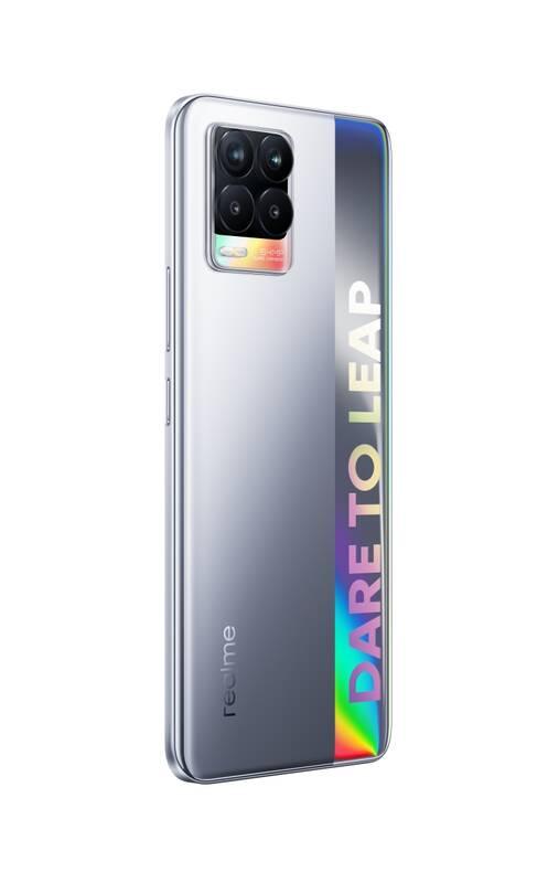Mobilní telefon realme 8 8 128 GB - Cyber Silver