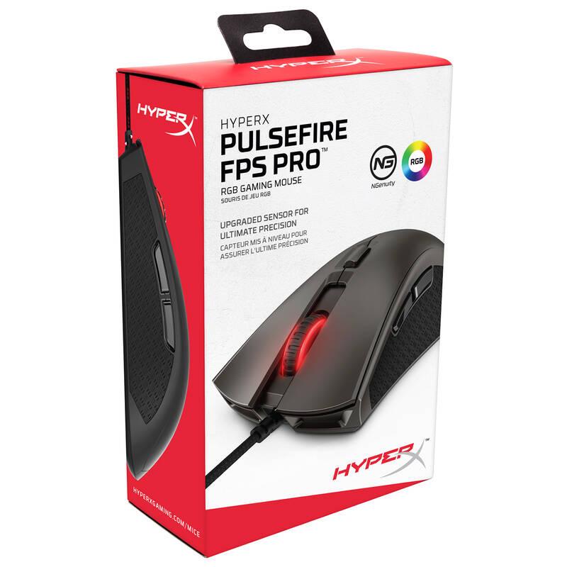 Myš HyperX Pulsefire FPS Pro černá, Myš, HyperX, Pulsefire, FPS, Pro, černá