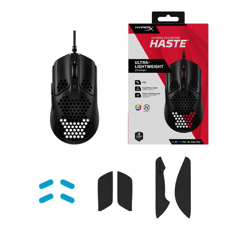 Myš HyperX Pulsefire Haste černá