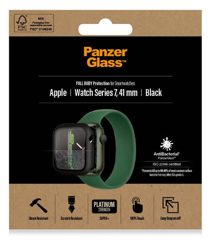 Ochranné pouzdro PanzerGlass Full Protection na Apple Watch 7 41mm černé, Ochranné, pouzdro, PanzerGlass, Full, Protection, na, Apple, Watch, 7, 41mm, černé