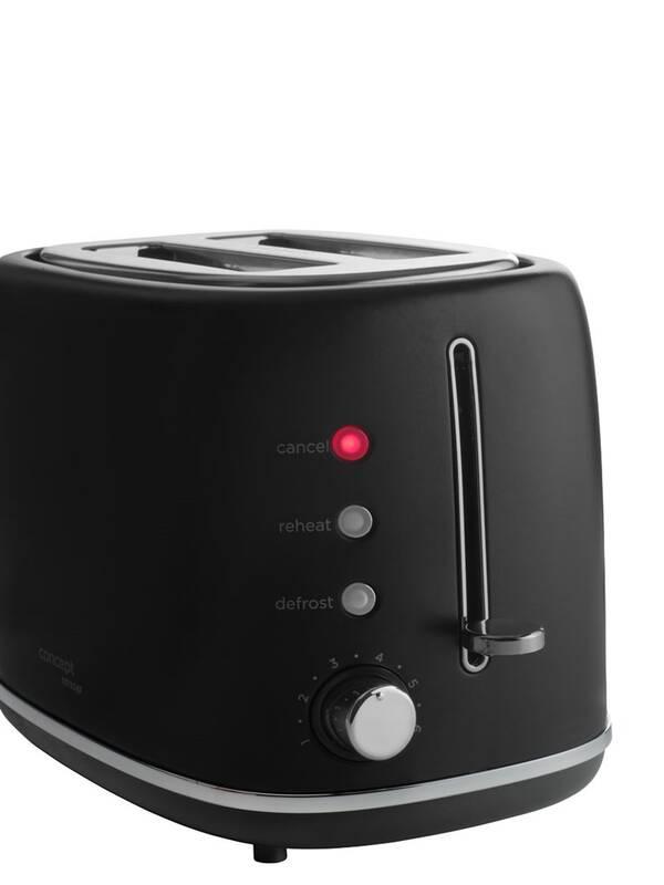 Opékač topinek Concept RETROSIGN TE2064 černý