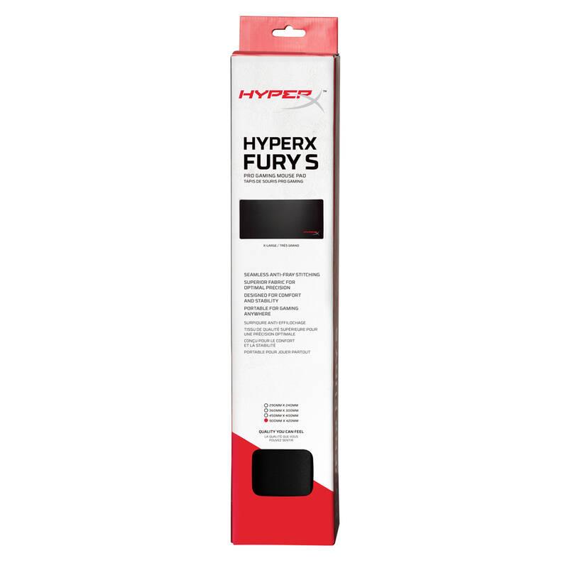 Podložka pod myš HyperX FURY S Pro Gaming XL, 90 x 42 cm černá, Podložka, pod, myš, HyperX, FURY, S, Pro, Gaming, XL, 90, x, 42, cm, černá