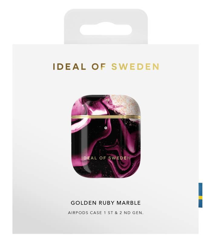 Pouzdro iDeal Of Sweden pro Apple Airpods 1 2 - Golden Ruby, Pouzdro, iDeal, Of, Sweden, pro, Apple, Airpods, 1, 2, Golden, Ruby