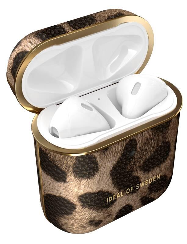 Pouzdro iDeal Of Sweden pro Apple Airpods 1 2 - Midnight Leopard