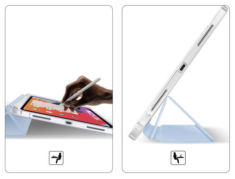 Pouzdro na tablet COTEetCI se slotem na Apple Pencil pro Apple iPad 7 8 10.2" černé