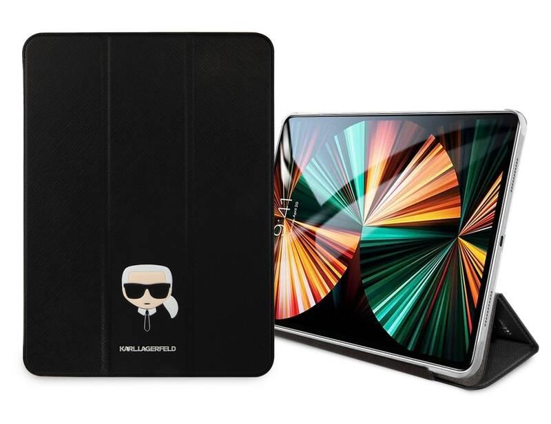 Pouzdro na tablet Karl Lagerfeld Head Saffiano na Apple iPad Pro 11" černé