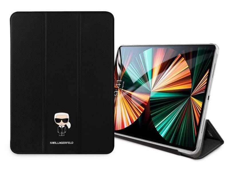 Pouzdro na tablet Karl Lagerfeld Metal Saffiano na Apple pro iPad Pro 12.9