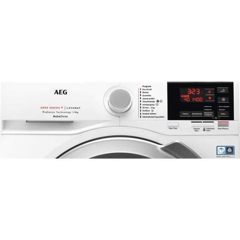 Pračka AEG L6FLG48SCA AutoDose bílá