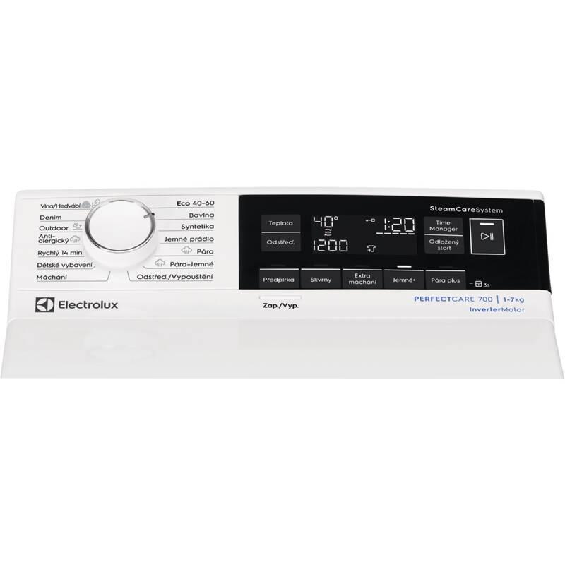 Pračka Electrolux PerfectCare 700 EW7TN23372C bílá