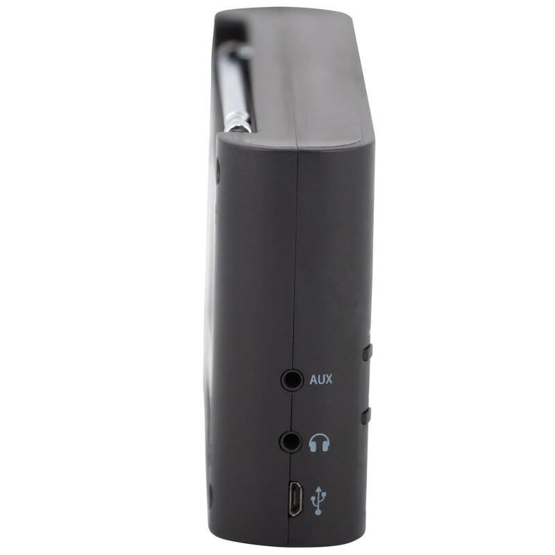 Radiopřijímač s DAB Orava DAB černý